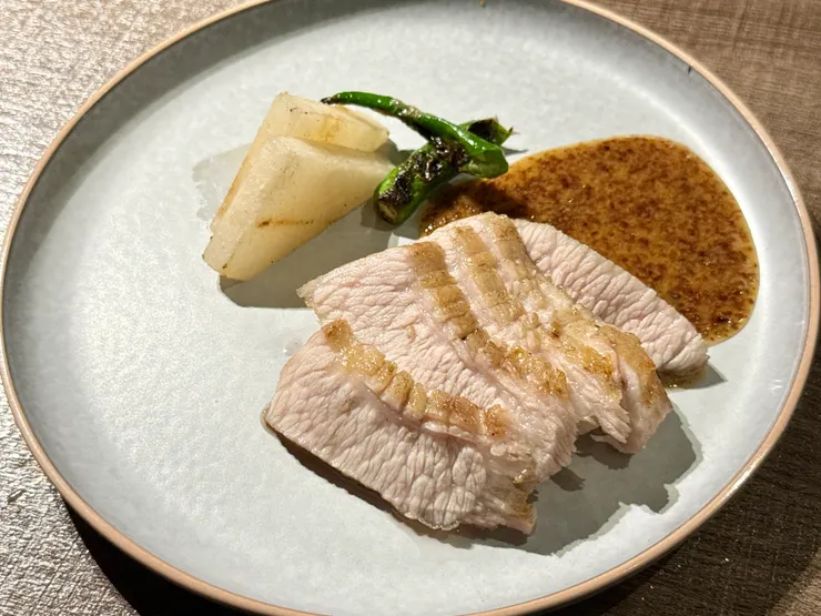 套餐 松阪豬佐龍舌蘭紫蘇醬