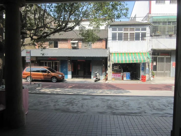 泰安舊站前的街區