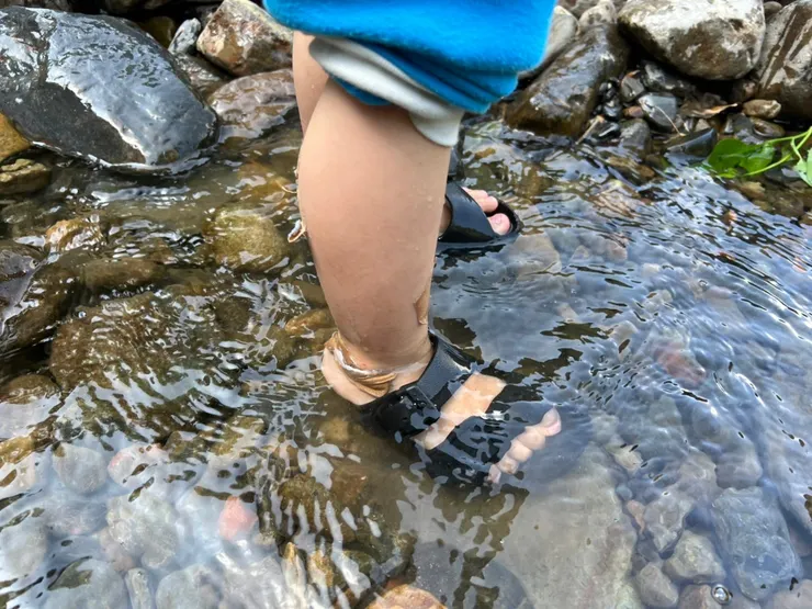 溪水清澈