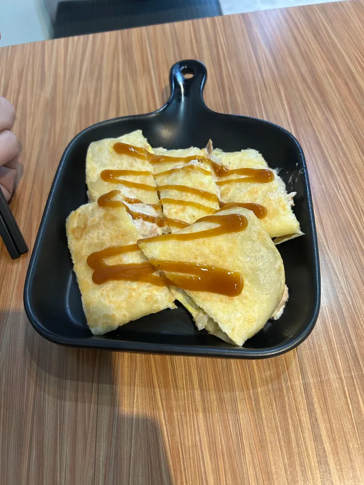鮪魚起司蛋餅