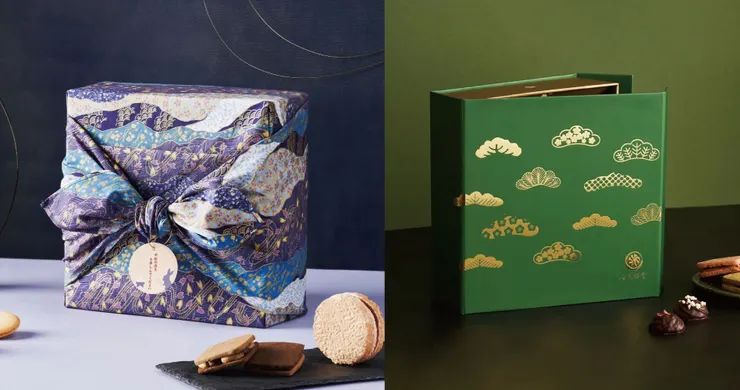 七見櫻堂-十五月見 / 御年松祝 綜合燒菓子禮盒