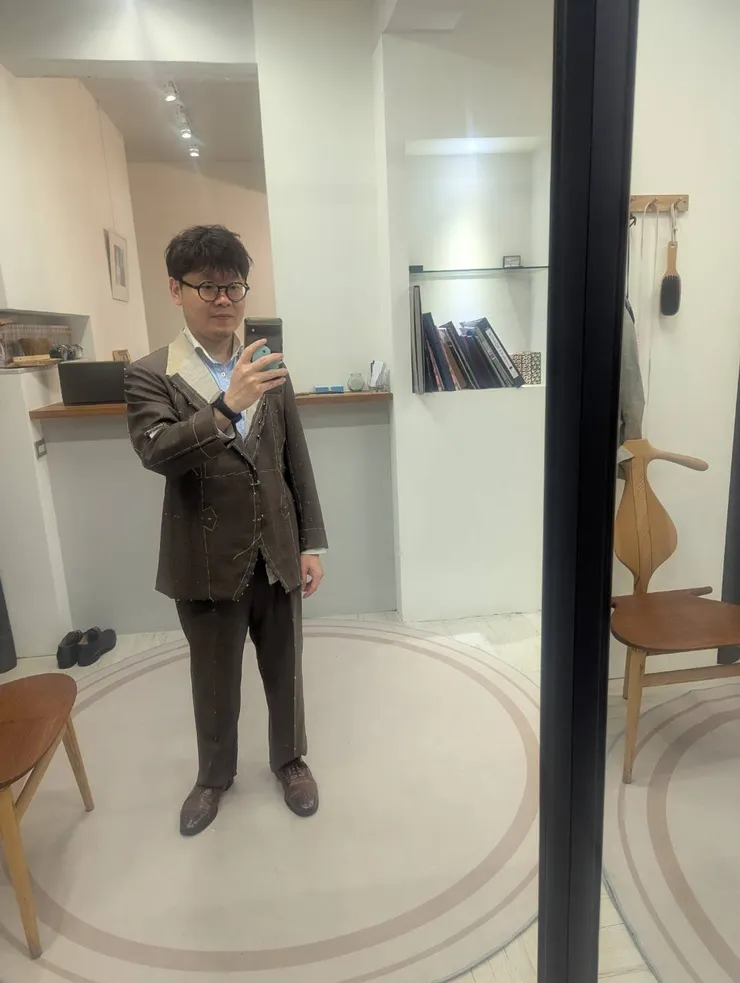 第一次毛胚試穿