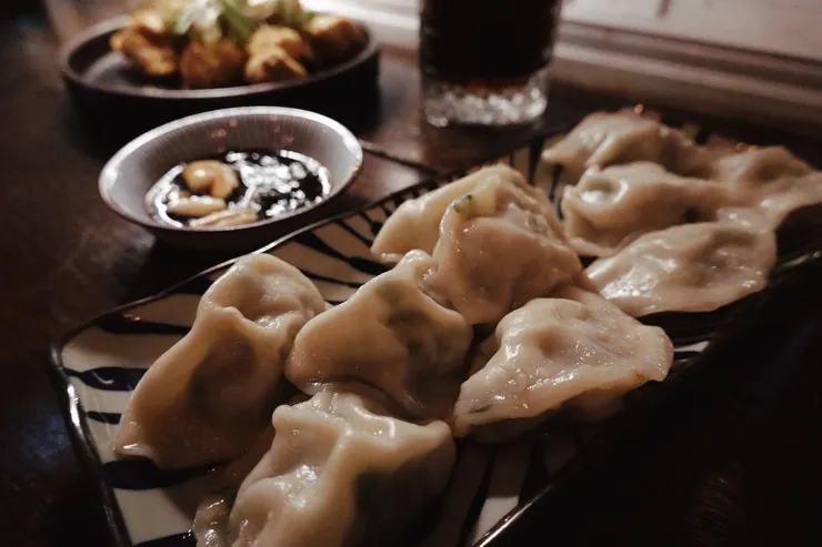 手工韭菜水餃 NT$180