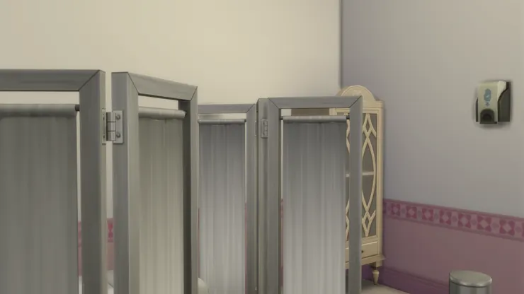 放置屏風另外一個原因是保障學生的私隱。