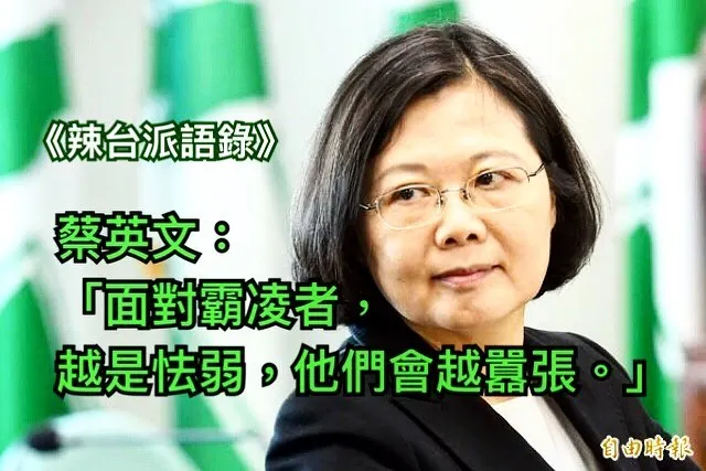 如果有賣蔡英文語錄，我倒是蠻想買的