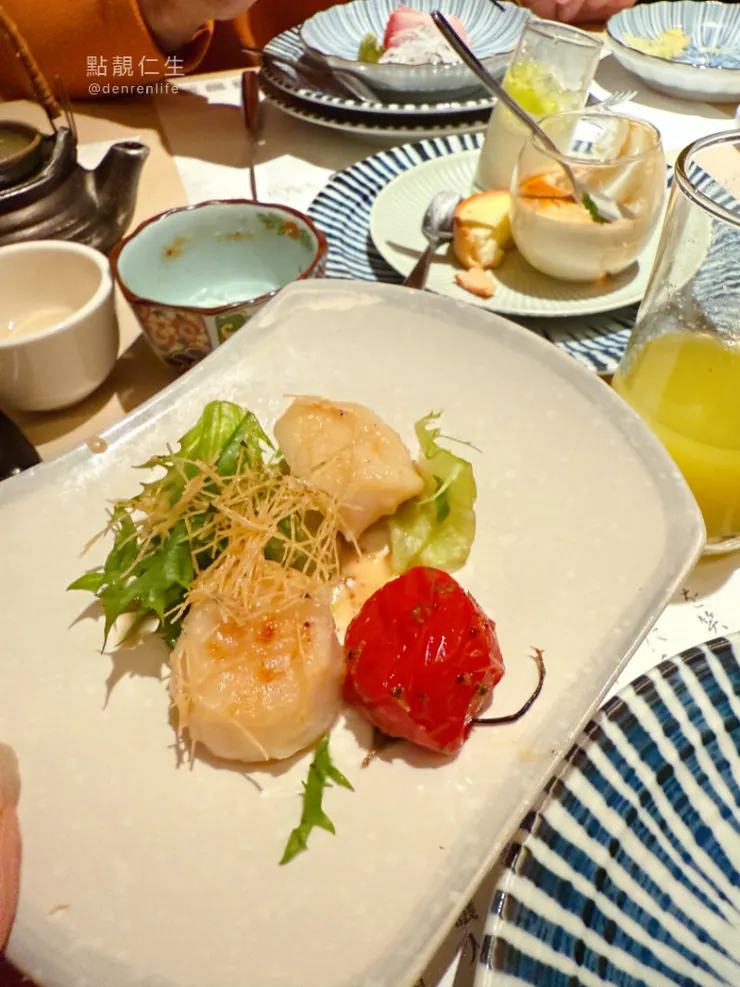 香煎時蔬干貝｜NAGOMI 中山本店