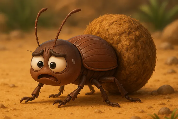 超強屎克螂,化廚餘為便當!