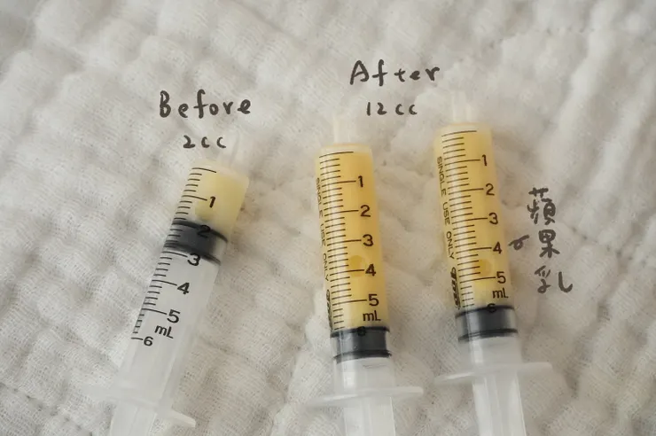 自己擠和專業顧問擠的量差好多