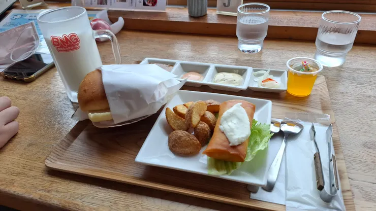 自己動手做漢堡,干貝漢堡