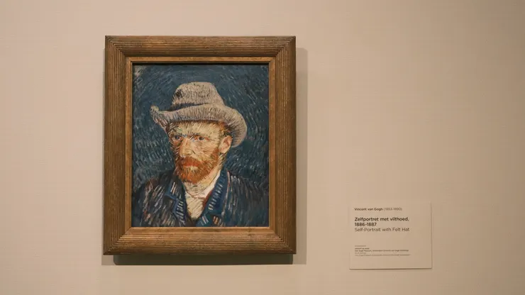 梵谷自畫像 - Self-Portrait