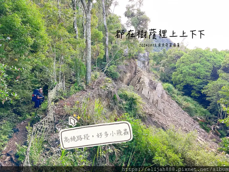 【2024夏。高繞上奇萊南華2天1夜】雲天宮出發高繞路線4.