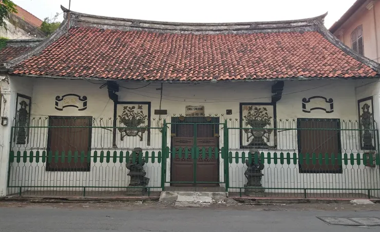 唐人街區街景一角