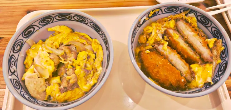 鶴丸饂飩本舖的丼飯