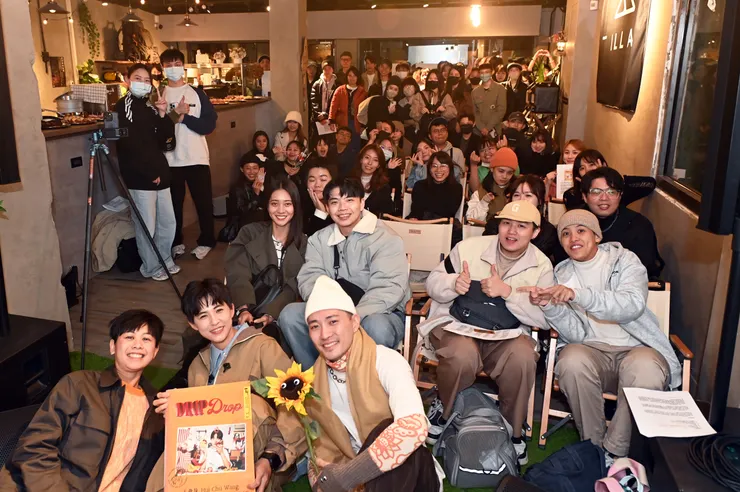 王彙筑上周舉辦媒體搶聽會/照片提供:傻皮工作室