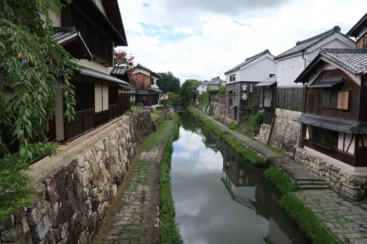 近江八幡城下町。