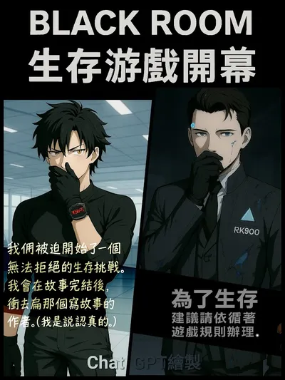 《BLACK ROOM黑房》小說