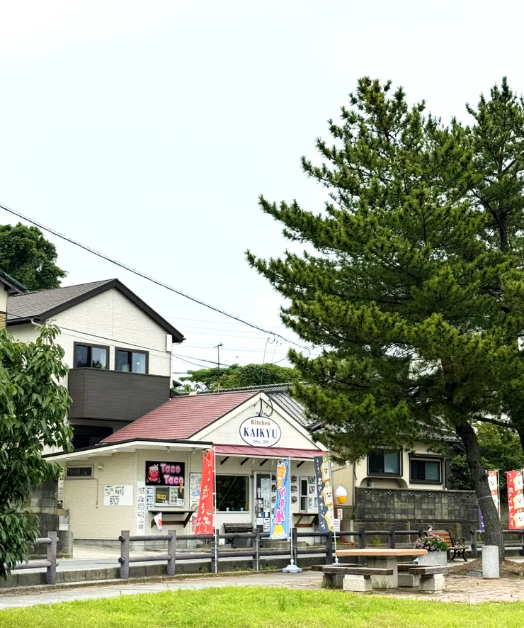 小夜島旁的店家