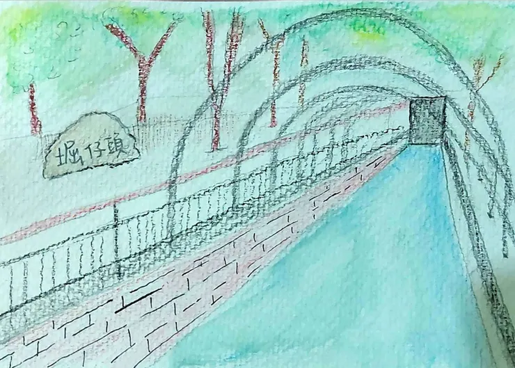 圖7－手繪崛仔頭意象