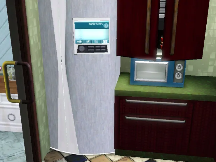 看起來很冰涼的雪櫃。