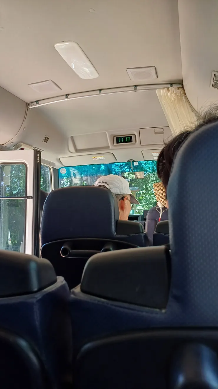 前往圓教寺的小巴士