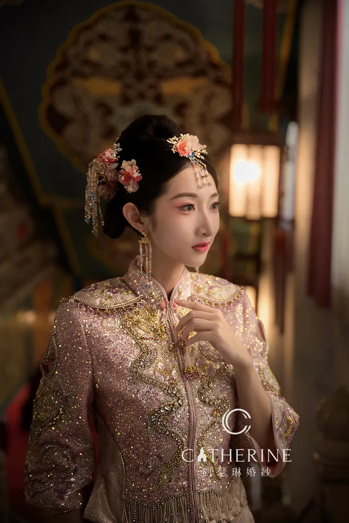 古風婚服首選│漢服│龍鳳掛│秀禾服│中式婚紗│傳統婚服│台北婚紗
