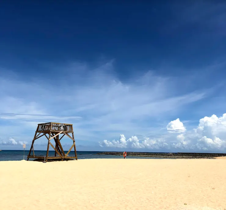 隘門沙灘 - 美麗香檳色沙灘