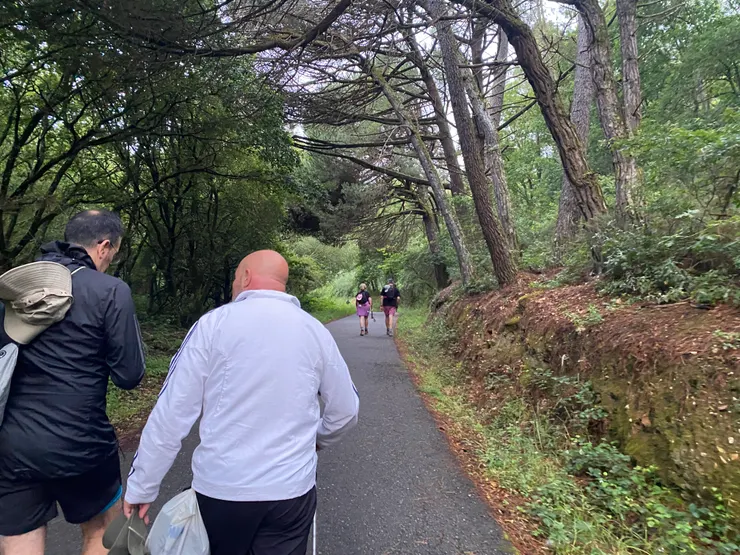 巧遇西班牙大叔們。