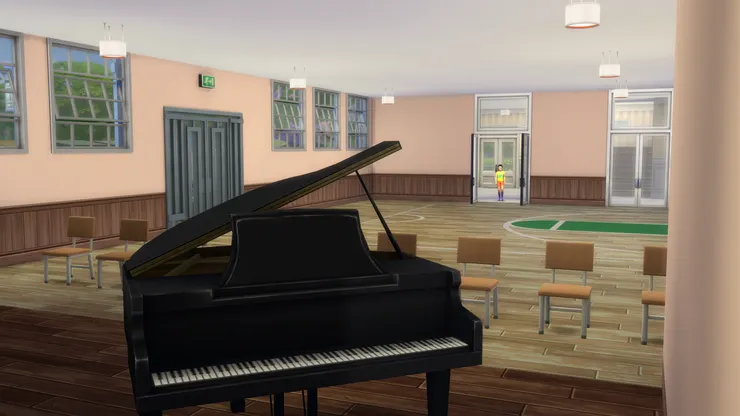 學校的禮堂永遠都有一座鋼琴，是最最基本和常見的樂器。