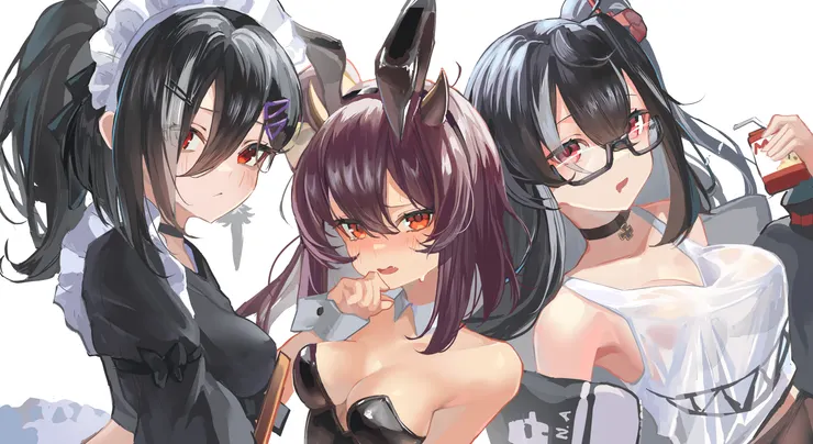 碧藍航線 五十鈴、羽黑、U47 同人創作