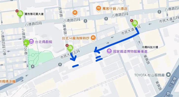 YouBike微笑單車站點位置圖