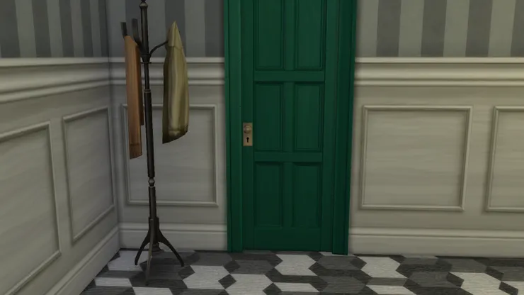 又回到男主人的房間了。這些衣服洗過沒有？