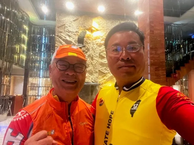 Fortune大哥和我的合照