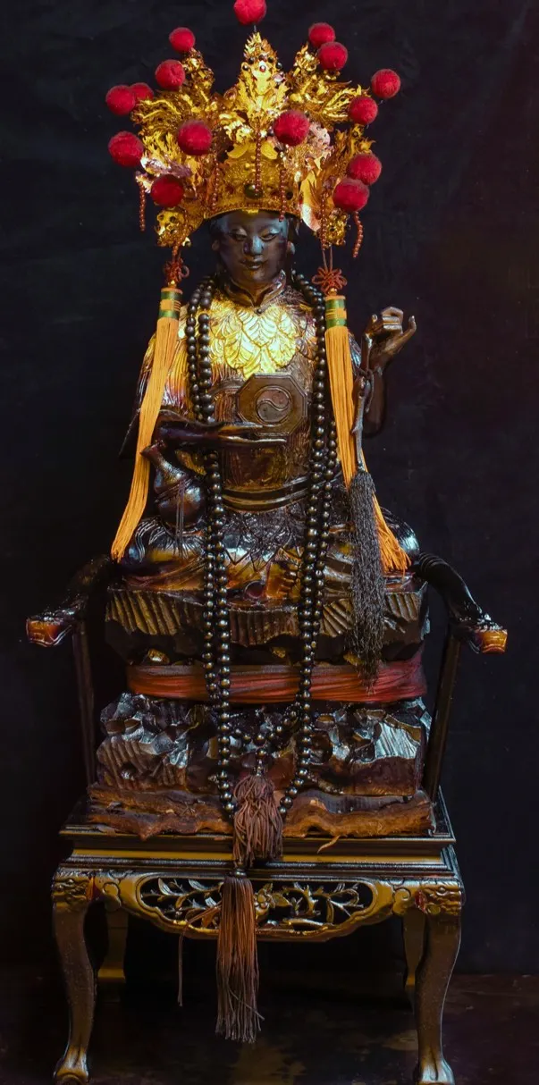 寶湖宮開基地母神像