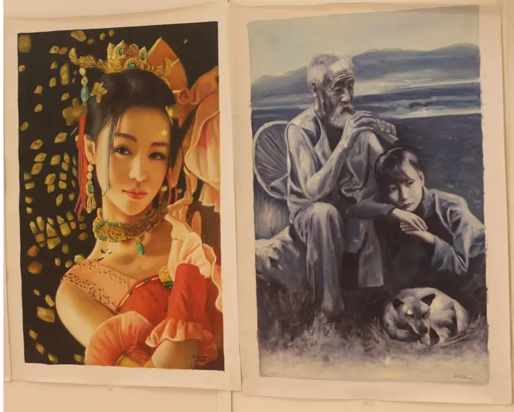 向家華部份展示作品(1)