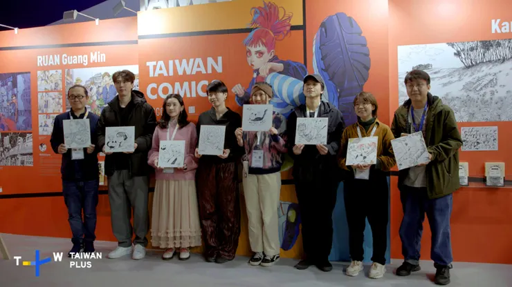 本節目獨家記錄多位台灣漫畫家在文化內容策進院協助下,來到法國駐村創作或參展的過程。