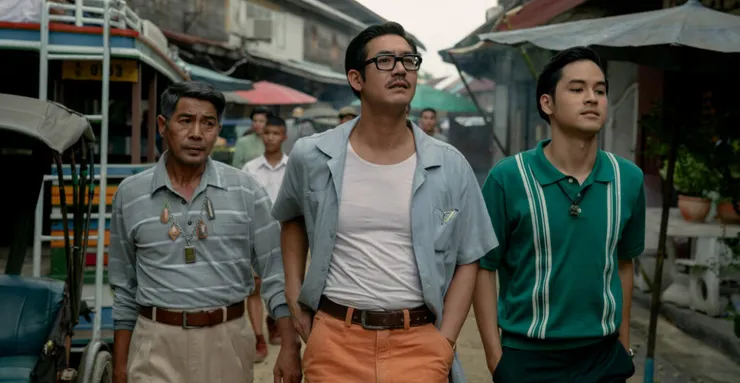 劇中三位主要男演員，圖片來源：Netflix