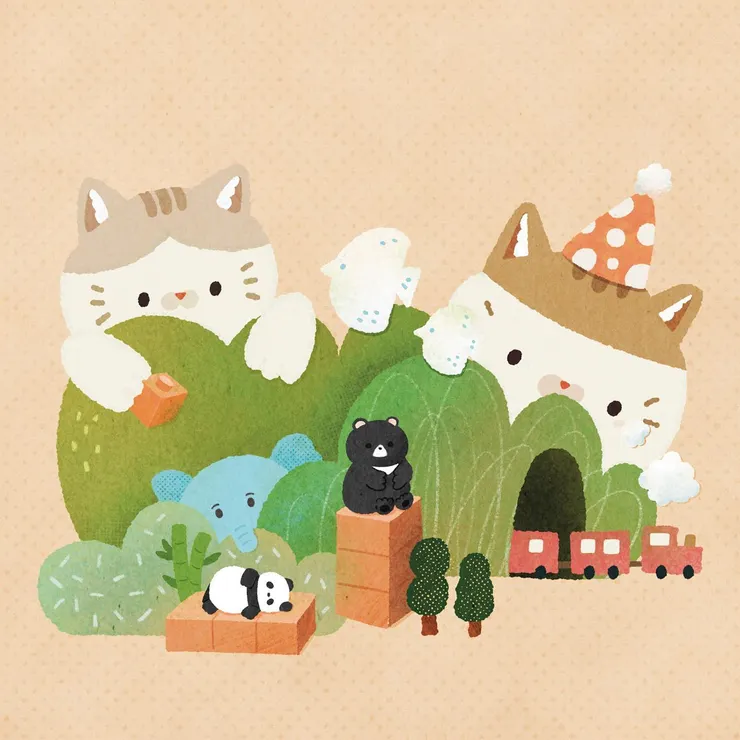 Photo by Bomo｜貓咪插畫 ·似顏繪·自我成長 on April 03, 2024. May be an illustration of bear and text.