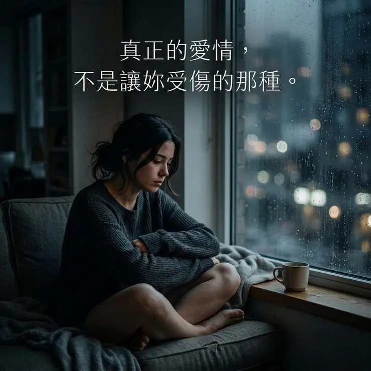 真正的愛情，不是讓妳受傷的那種。