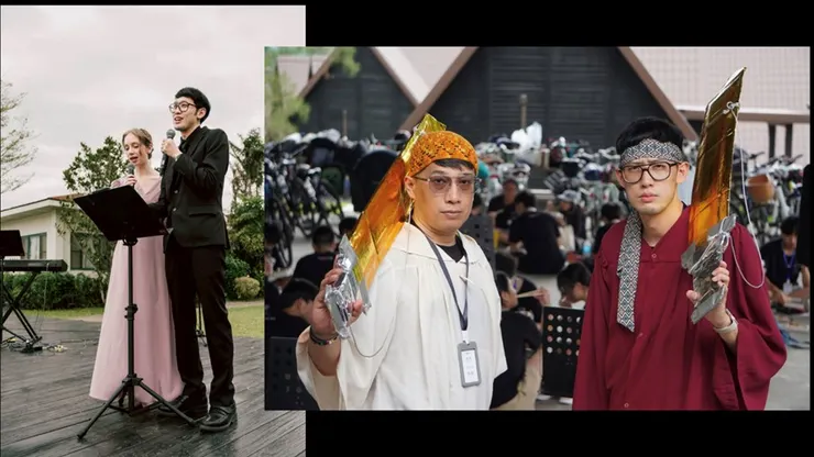 （圖說：迺哥離職後在教會服事，大哥哥的角色深得青少年的心。）