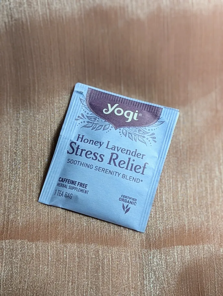 這次另外挺而走險，使用了薰衣草薄荷茶試試。