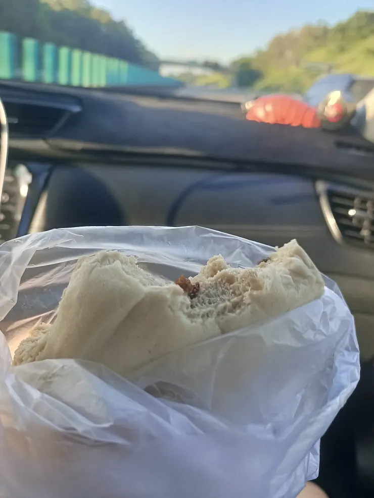 吃早餐，肉包阿！