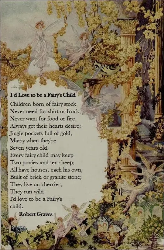  I'd Love to be a Fairy's Child