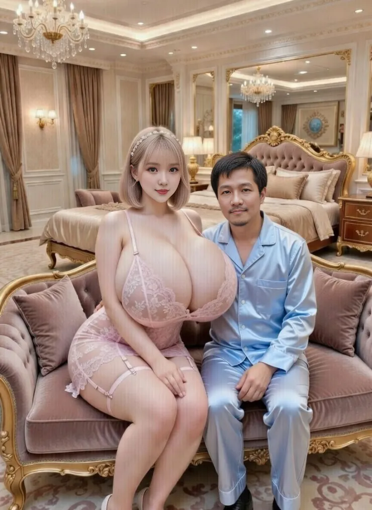 謝政勳和金恩蜜的豪宅家度假
