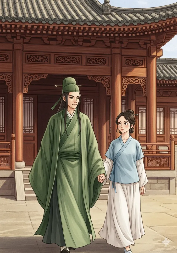 寶玉拉著襲人去作壞事