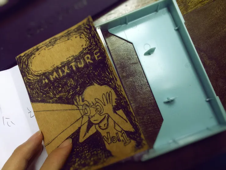 製作中的草稿與樣品