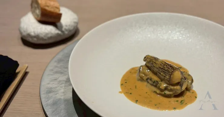 微風南山美食｜信義區景觀餐廳The Ukai Taipei 米其林一星鐵板燒