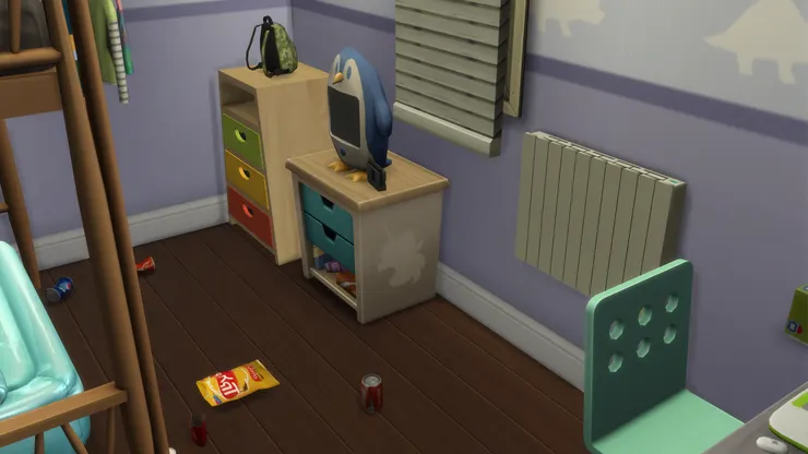 因為跟朋友只顧玩遊戲機決勝負，垃圾這些顧不上了。