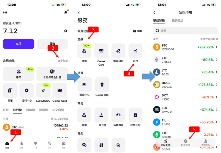 加密貨幣｜比特幣定期定額懶人包，交易所設定，手續費/流程總整理