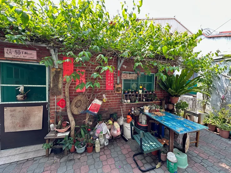 胭脂巷內隱密的咖啡廳