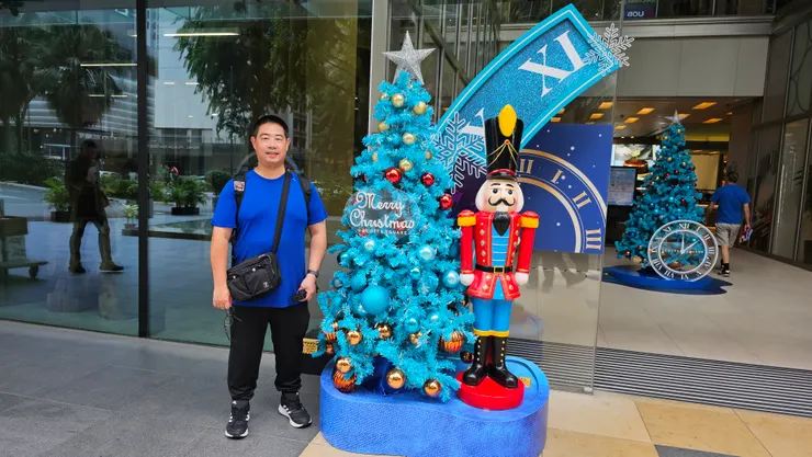 新加坡的每棵聖誕樹都很好看!就算小棵也很美!